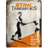 Метална табела TIMBERSPORTS® "History"