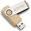Дървено USB