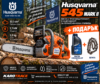 Моторен трион Husqvarna 545 MARK II, 50,1 куб.см., 3,6 к.с., 45 см.
