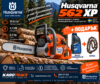 Моторен трион Husqvarna 562XP, 59,8 куб.см., 4,7 к.с., 45 см.