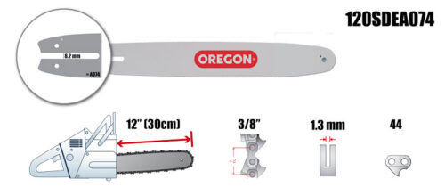 ШИНА OREGON 30/44/3/8p/1.3