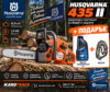 Моторен трион Husqvarna 435 II, 38 см., 40.9 куб.см., 2.2 к.с.
