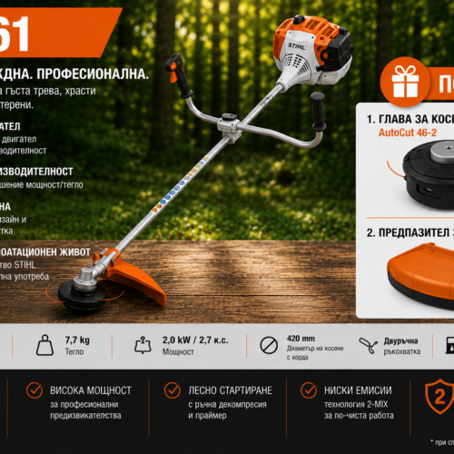 Бензинова моторна FS 261