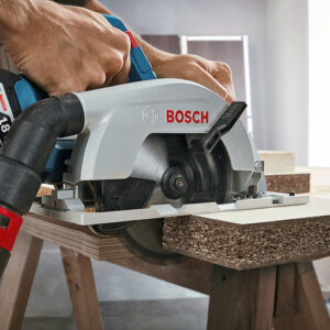 Акумулаторен ръчен циркуляр Bosch с 1 батерия и зарядно, 18 V, 5 Ah, ф 165 мм, 5000 об./мин GKS 185-Li - Image 5