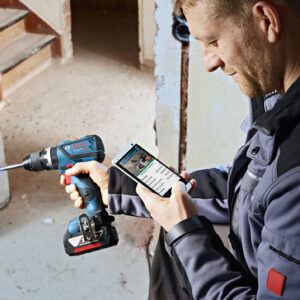 Акумулаторна бормашина Bosch ударна без батерия и зарядно, 18 V, 60 Nm, 0-1900 об./мин, 1.5-13 мм GSB 18V-60 C Professional - Image 3