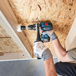 Акумулаторна бормашина Bosch ударна с 2 батерии и зарядно, 18 V, 2 Ah, 54 Nm, 0-1900 об./мин, 1.5-13 мм GSB 180-Li - Image 3