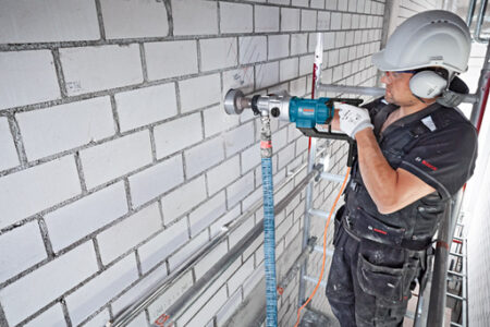 Бормашина Bosch диамантено-пробивна 2000 W, 0-2800 об./мин GDB 180 WE - Image 3