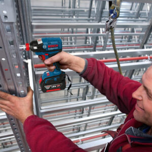 Гайковерт акумулаторен Bosch с безчетков двигател без батерия и зарядно, 18 V, 200 Nm, квадрат, 1/2", GDX 18 V-200 C - Image 4