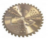 Циркулярен диск за моторни тримери/косачки 255 x 40T x 25.4mm (с перки)