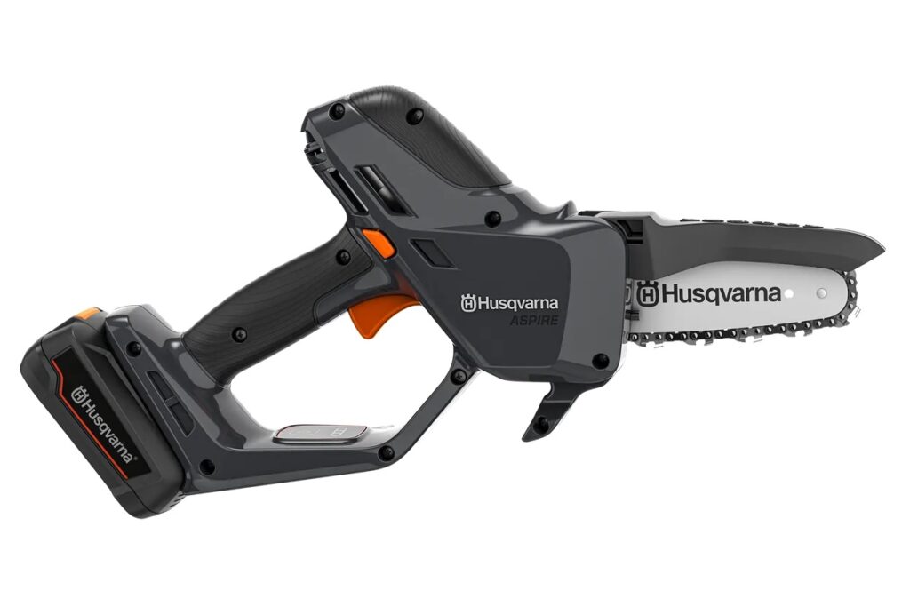 Акумулаторна резачка за клони Husqvarna Aspire P5-P4A 2.5Ah комплект с батерия и зарядно