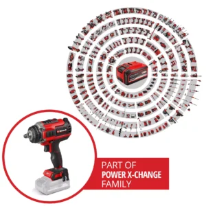 PROFESSIONAL Cordless Impact Wrench IMPAXXO 18/450 - Image 3