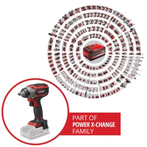 PROFESSIONAL Cordless Impact Wrench IMPAXXO 18/230 - Image 3