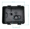 Корпус на въздушен филтър, съвместим с двигатели HONDA GCV 135/160, Ruris R550h, R650h
