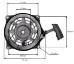 Стартер за BRIGGS-STRATTON 497680