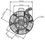 Стартер за Briggs & Stratton 800E, 850E, 875E - Image 3