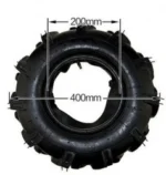 Гума + вътрешна гума за мотокултиватор 4.00 x 8 - Image 3