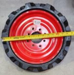 Цяло колело 5.00 x 8 (ТВЪРДА ГУМА). - Image 3