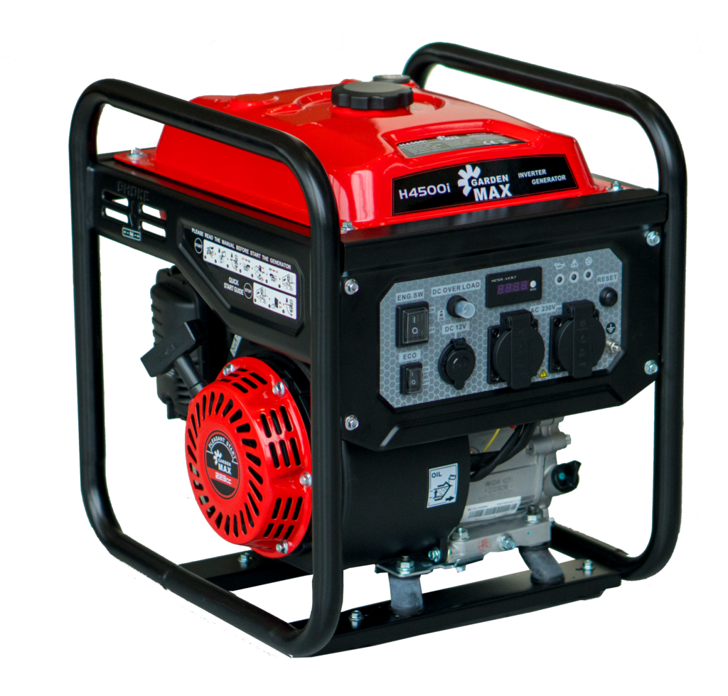 Инверторен генератор GardenMax H4500i, 3.5kW, 230V, Бензин